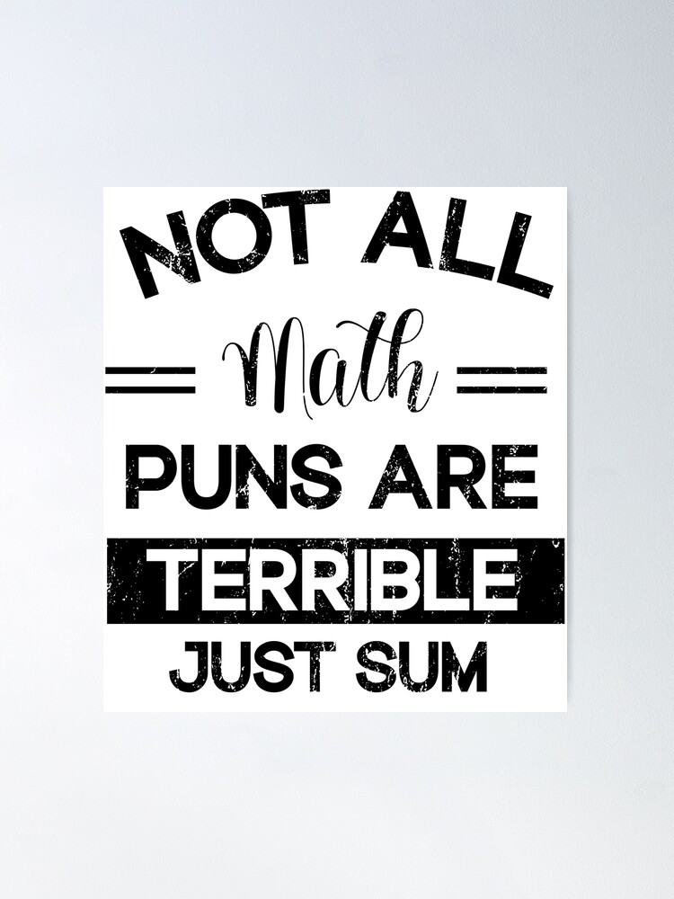 Not All Math Puns Are Terrible Just Sum Cap for Sale by