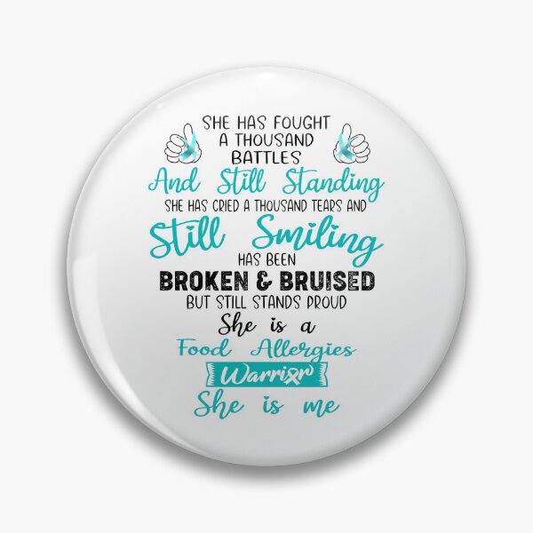 Item preview, Food Allergies Warrior SHE IS ME - Support Food Allergies Fighter Gifts designed and sold by Berriosly.