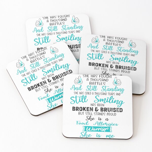 Item preview, Food Allergies Warrior SHE IS ME - Support Food Allergies Fighter Gifts designed and sold by Berriosly.