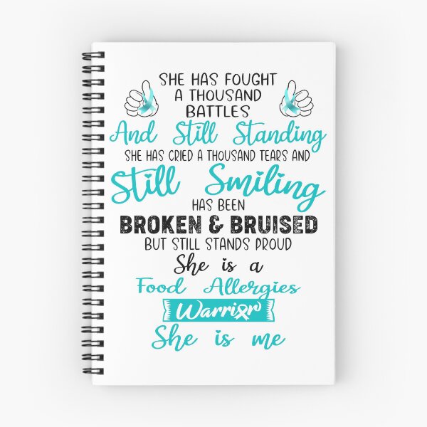 Item preview, Food Allergies Warrior SHE IS ME - Support Food Allergies Fighter Gifts designed and sold by Berriosly.