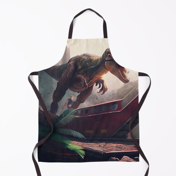 Item preview, Huge Dinosaur Running Rampant in a City Digital Painting designed and sold by CodeAndColors.