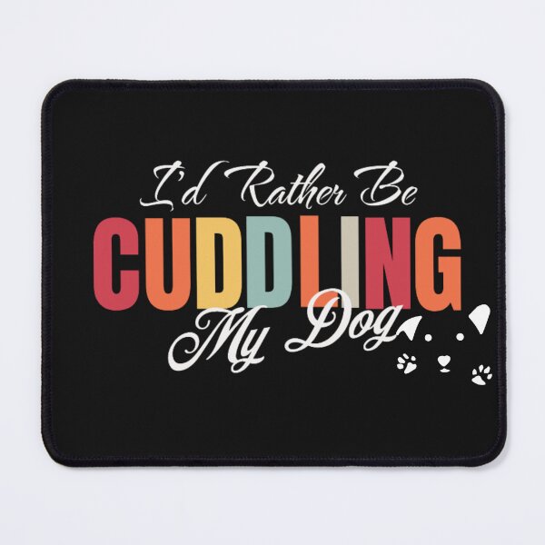 Item preview, Dog Mom Cuddling Puppy designed and sold by AK-BOUTIQUE.