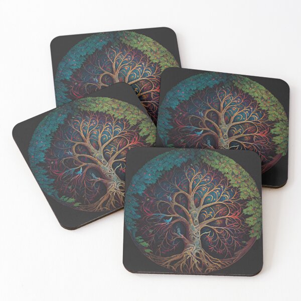 Item preview, Tree of Life Illustration (Variation) designed and sold by OccultDreams.