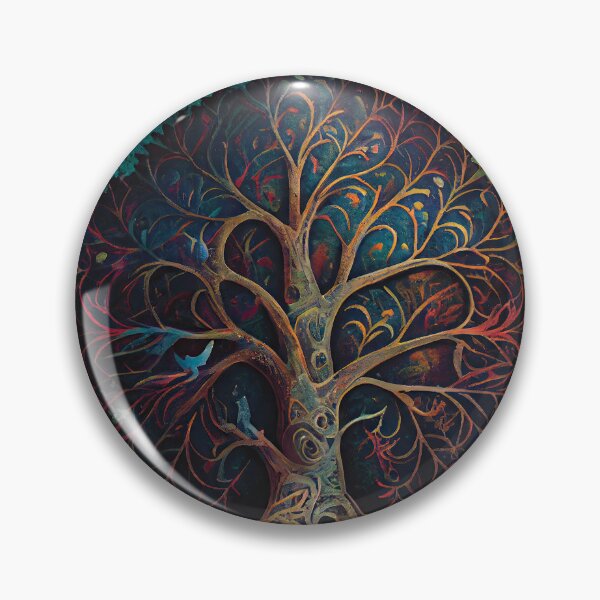Item preview, Tree of Life Illustration (Variation) designed and sold by OccultDreams.