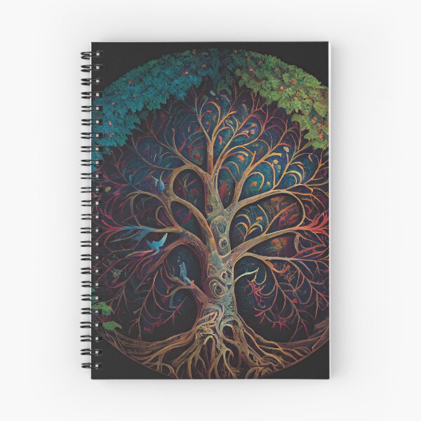 Item preview, Tree of Life Illustration (Variation) designed and sold by OccultDreams.