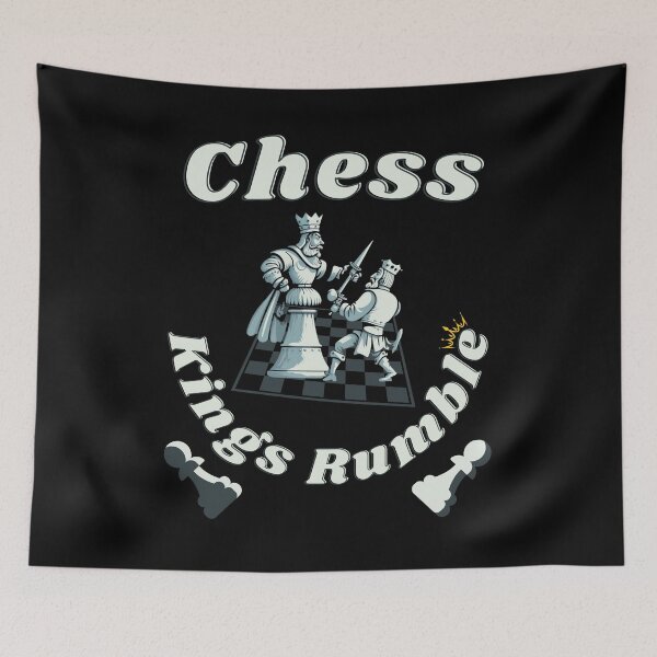 Item preview, Chess Kings Rumble Funny Gift for those who love chess designed and sold by Cr4ftyCreations.