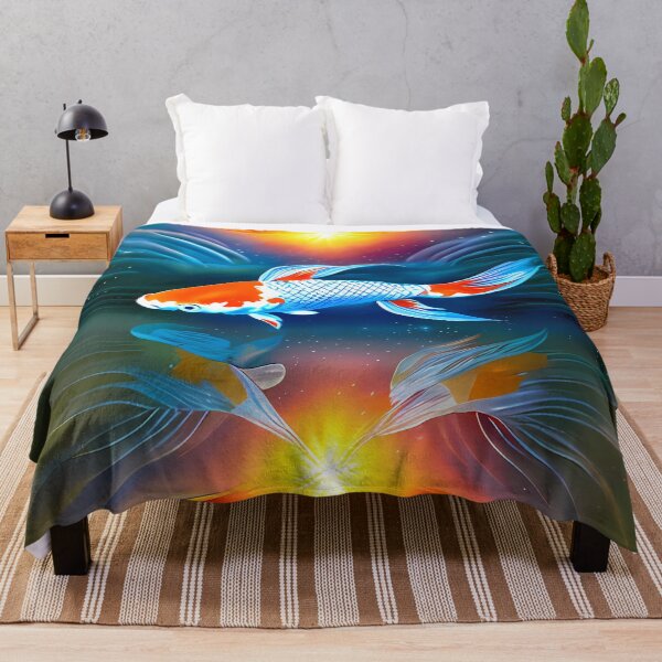 Item preview, Koi fish pisces designed and sold by BigBrainArtwork.