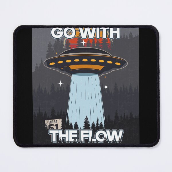 Item preview, UFO GO WITH THE FLOW designed and sold by HomeCoquette.