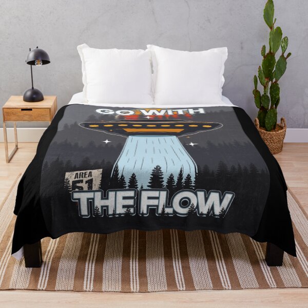 Item preview, UFO GO WITH THE FLOW designed and sold by HomeCoquette.