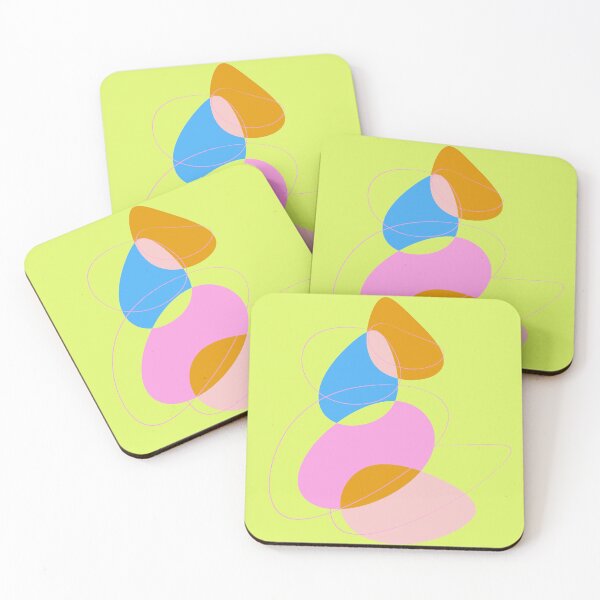 Item preview, Neon Abstract Shapes designed and sold by rpvga.