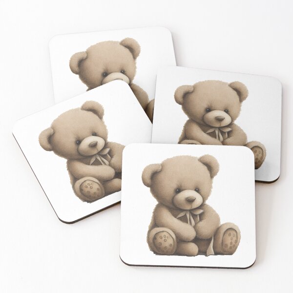 Item preview, cute teddy bear designed and sold by ArtificialGenes.