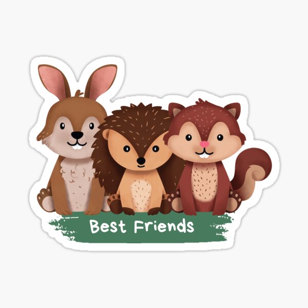 Beste Freunde Sticker