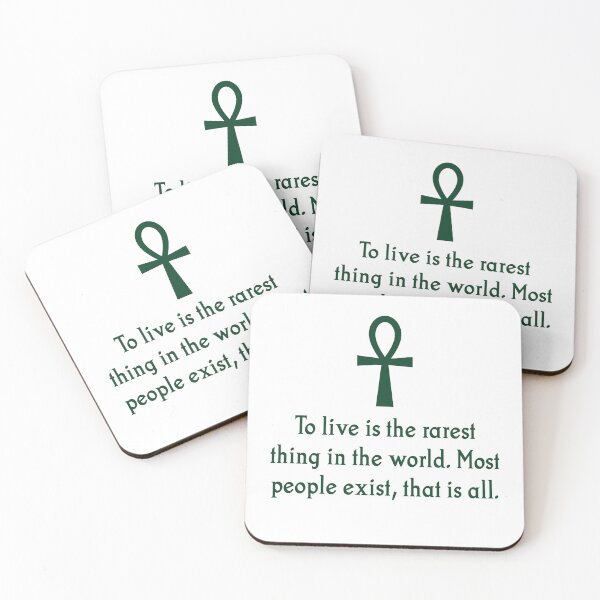 Item preview, To Live Is The Rarest Thing  designed and sold by CrankyOldDude.