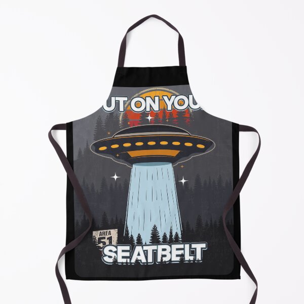 Item preview, UFO PUT ON YOUR SEATBELT designed and sold by HomeCoquette.
