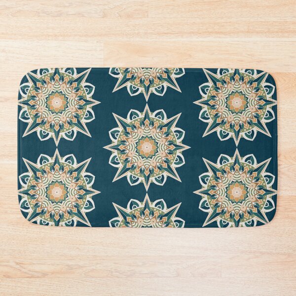 Item preview, Green Star Mandala  designed and sold by OwlBeeDesigns.