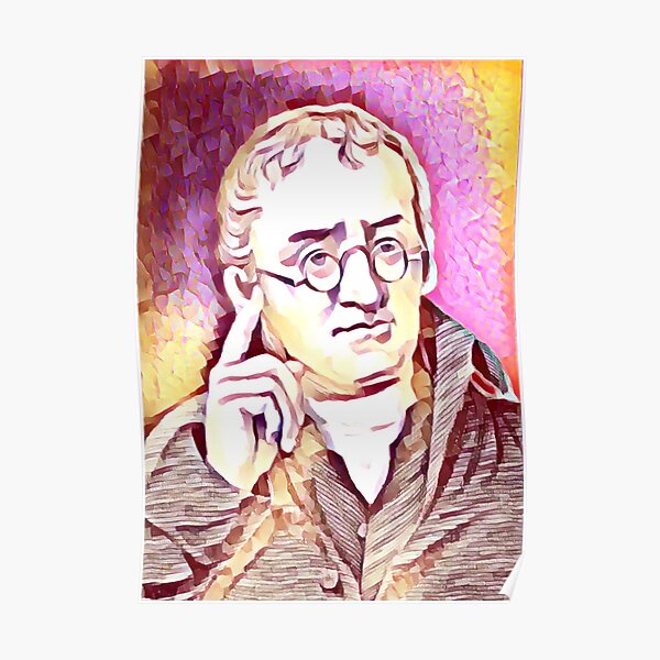 "John Dalton Artwork John Dalton Portrait John Dalton Wall Art