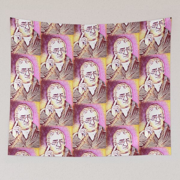 Item preview, John Dalton Artwork | John Dalton Portrait | John Dalton Wall Art  designed and sold by Suyogsonar25.
