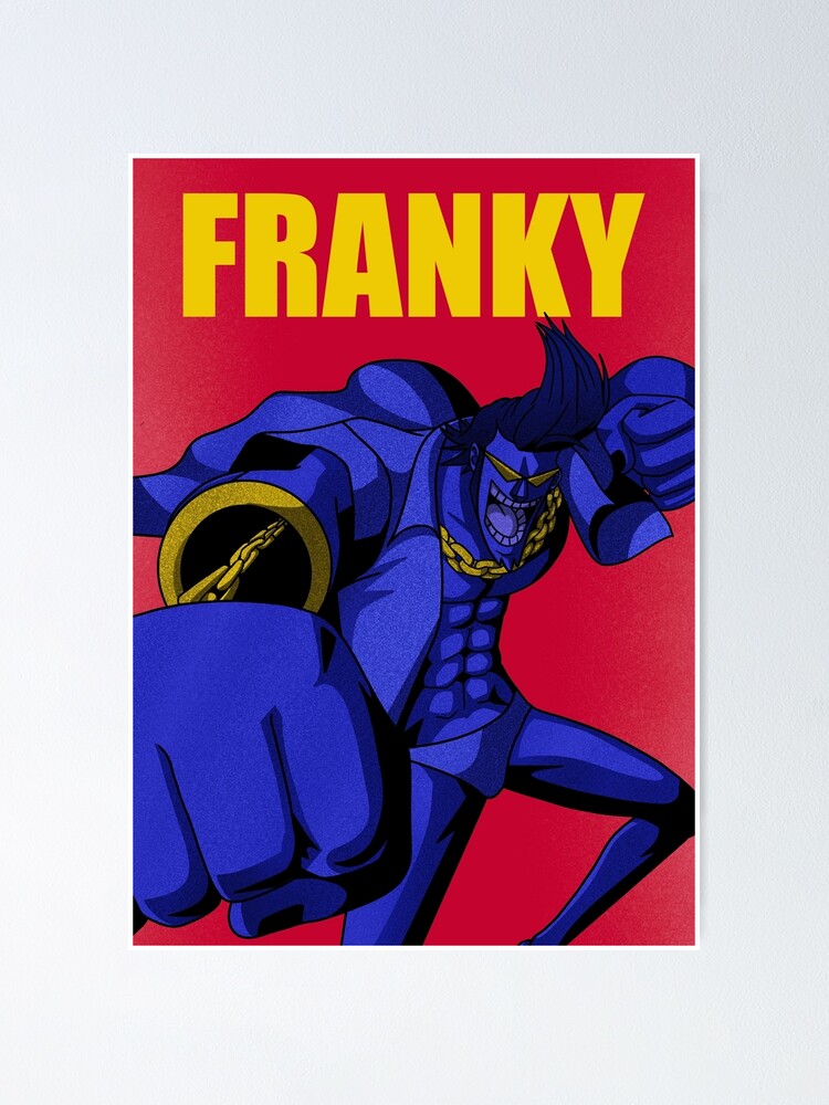 One Piece Franky Poster Diamond Painting 