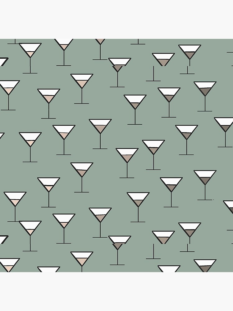 Thumbnail 4 of 4, Pillow, sage green espresso martini designed and sold by Micyak.