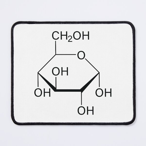 Item preview, Sugar - Chemical Structure Of Glucose designed and sold by ScienceCorner.