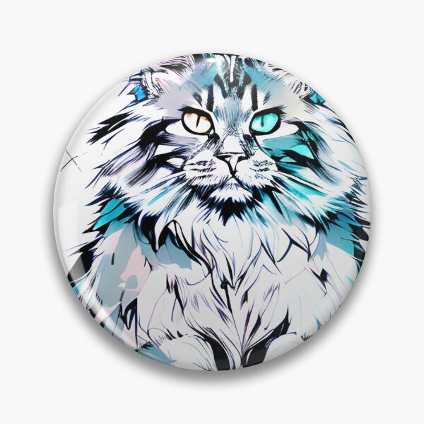 Item preview, Maine Coon - Modern Maine Coon style designed and sold by One2Bee Design.