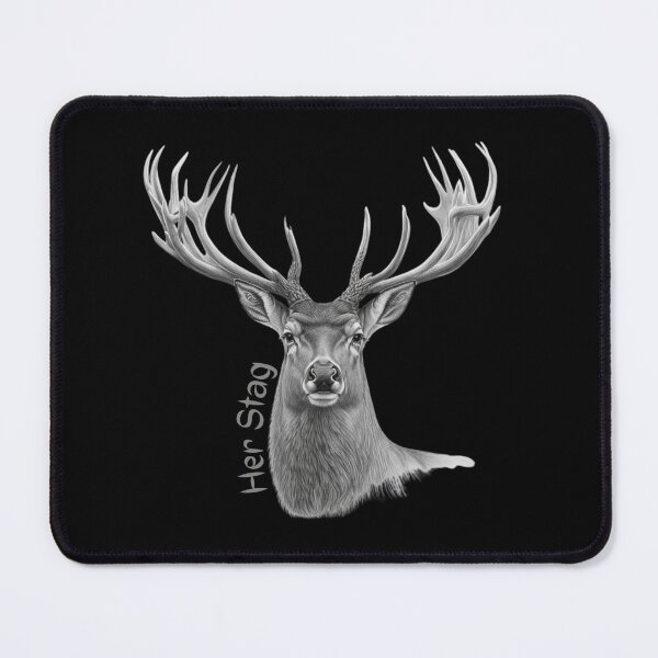 Item preview, Her Stag, Stag Protector, Stag Deer designed and sold by UbeeU-Pixels.