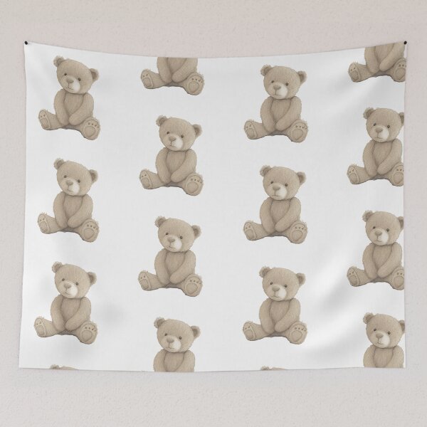 Item preview, cute teddy bear designed and sold by ArtificialGenes.