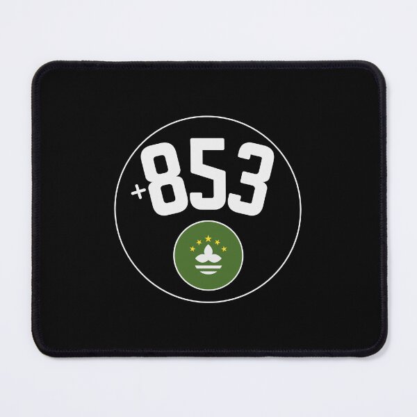 Item preview, MACAO Macau country code +853 phone dialing badge designed and sold by LeddsoDello.
