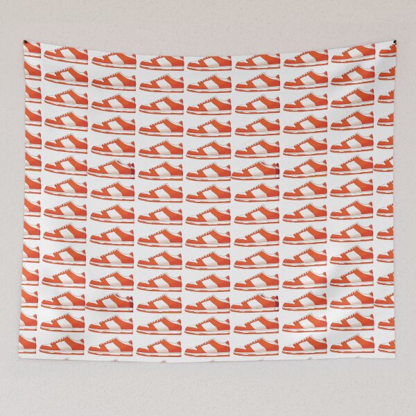 Item preview, Orange and White Sneakers Print designed and sold by overlychromatic.