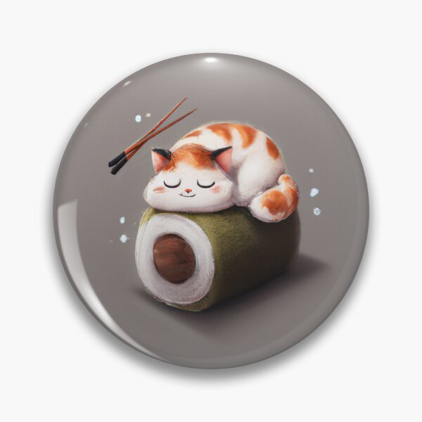 Item preview, Falo- Cat On A Sushi Roll designed and sold by umi ♡.