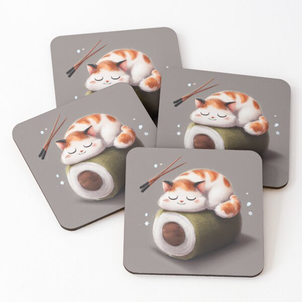 Item preview, Falo- Cat On A Sushi Roll designed and sold by umi ♡.