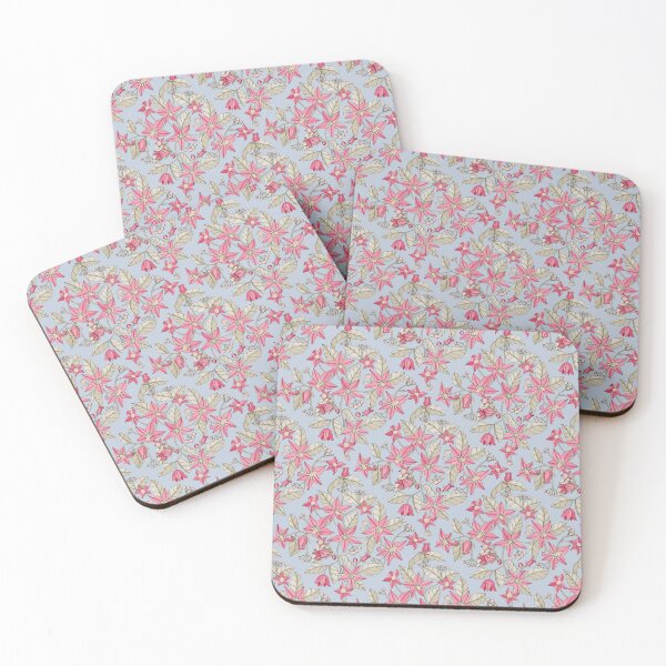 Item preview, Viva Magenta Floral Pattern designed and sold by Quick Brown Fox Canada.