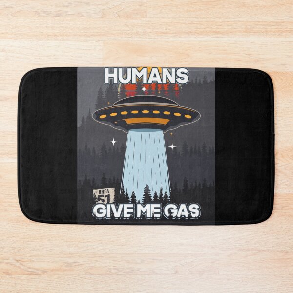 Item preview, UFO HUMANS GIVE ME GAS designed and sold by HomeCoquette.
