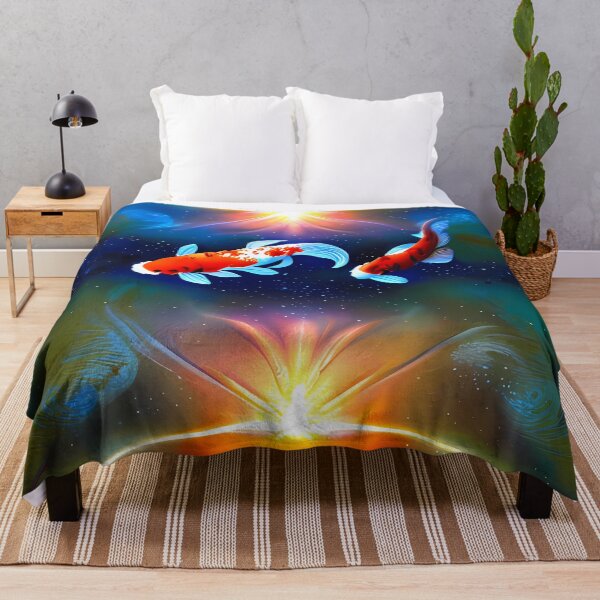 Item preview, Pisces koi fish designed and sold by BigBrainArtwork.