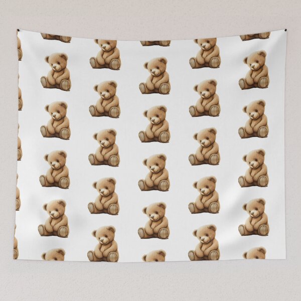 Item preview, cute teddy bear designed and sold by ArtificialGenes.