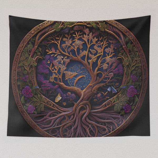 Item preview, Tree of Life designed and sold by OccultDreams.