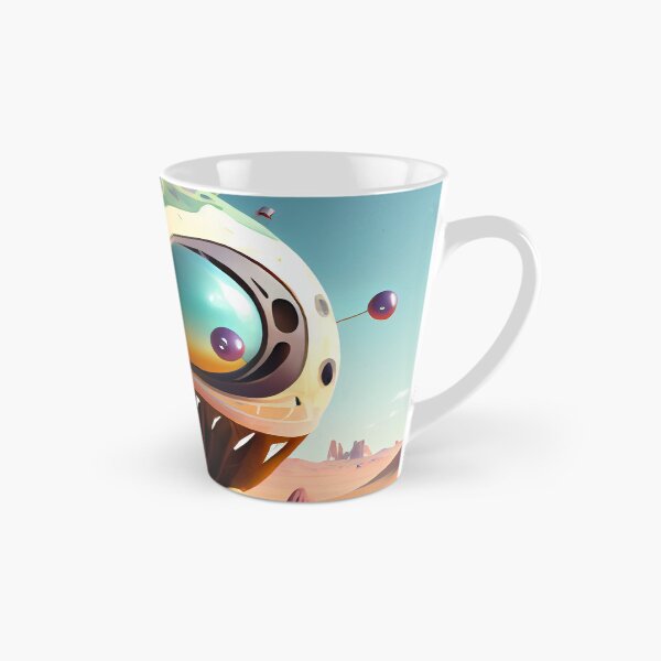 Aperçu de l'œuvre Cool Spherical Alien Home Digital Painting créée et vendue par CodeAndColors.