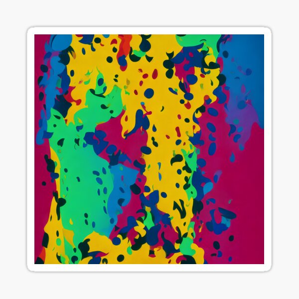 "Rainbow Art" Sticker For Sale By Icon-Fashion | Redbubble