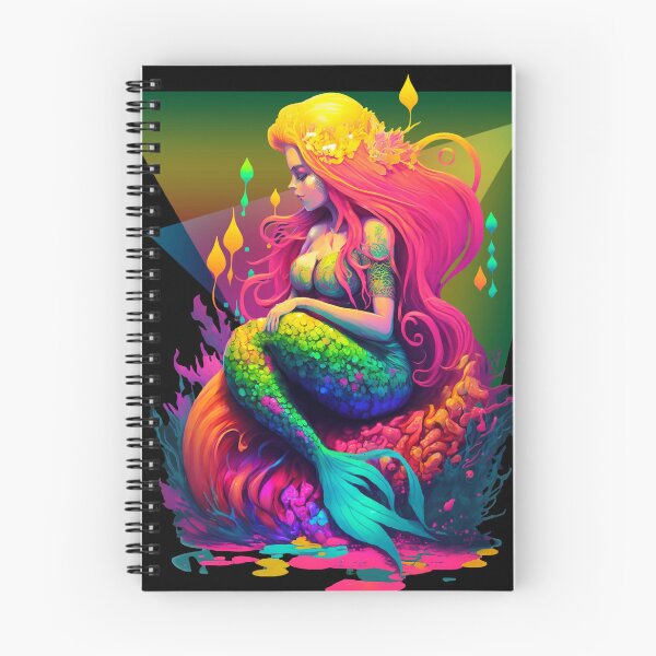 Item preview, Colorful Mermaid designed and sold by Digital-Castle.