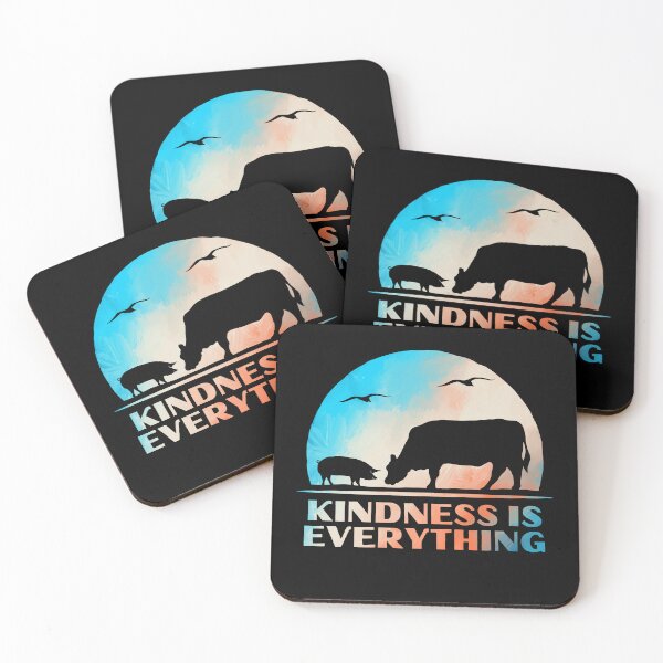 Item preview, Kindness is everything Colorful farm animals designed and sold by FarmsteadAcers.