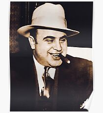 Al Capone Portrait Poster