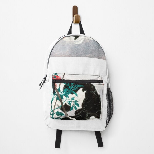 Item preview, Cat with Tomato Plant (1931) Hiroaki Takahashi designed and sold by Oldetimemercan.