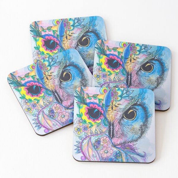Item preview, Majestic owl  designed and sold by Spiritanimalart.