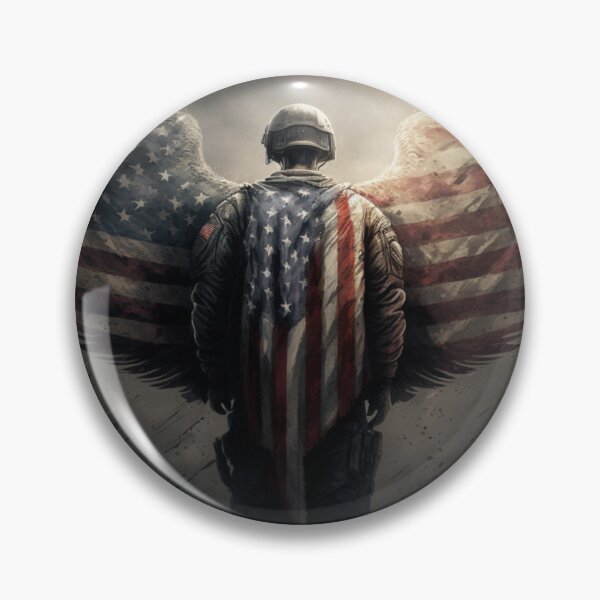 Item preview, American Solider Hero angel designed and sold by John Neff.