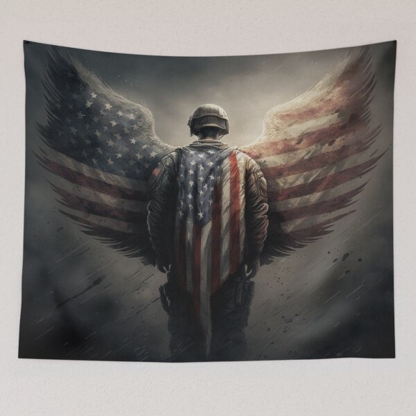 Item preview, American Solider Hero angel designed and sold by John Neff.