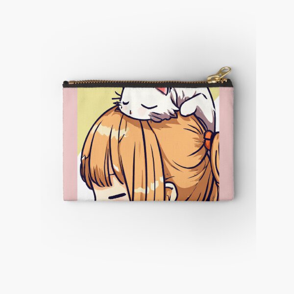 Item preview, Albi Naps - White Cat On Girl’s Head designed and sold by umi ♡.