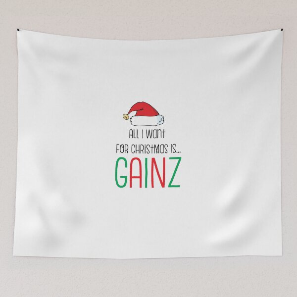 Item preview, All I Want For Christmas Is Gainz designed and sold by chunknozza.