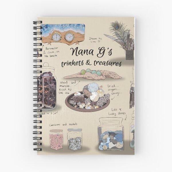 Item preview, Nana G's annotated Trinkets and Treasures designed and sold by LArcherDesign.
