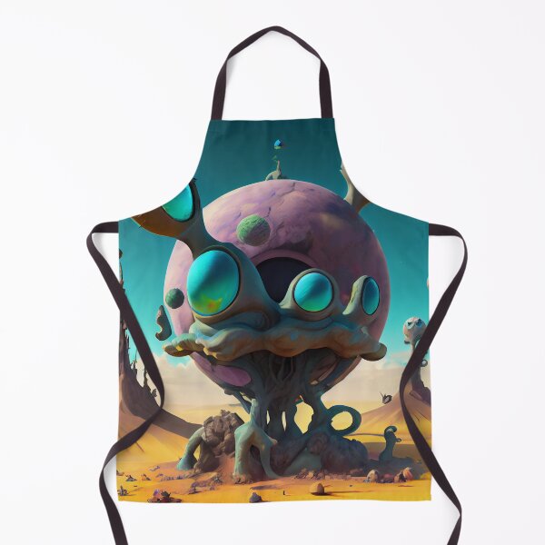 Artikelvorschau, Cool Alien Desert Plant Digital Painting entworfen und verkauft von CodeAndColors.