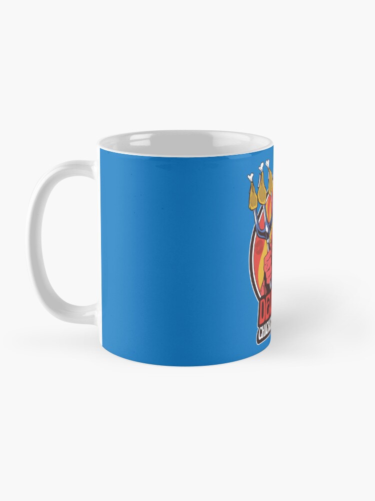 Thumbnail 3 of 6, Coffee Mug, Devil Dave's Chicken on a Pitchfork designed and sold by mandymroth.